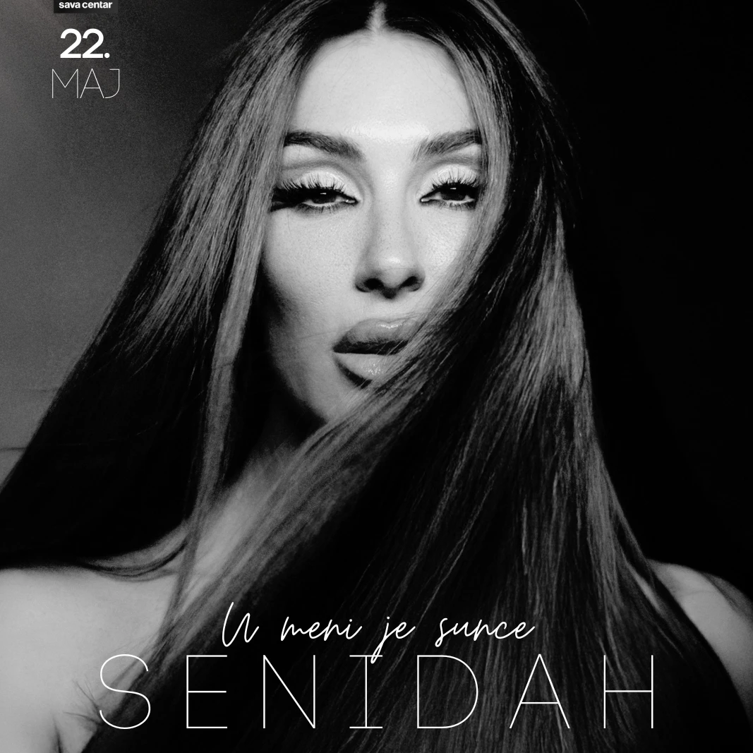 Senidah najavljuje „U meni je sunce“ u Sava Centru